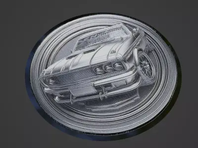 Car Medallion 3D print model