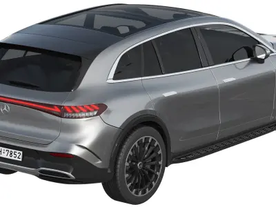 Mercedes-Benz EQS SUV 2023 3D model
