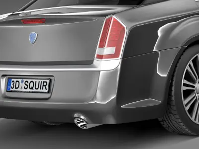 Lancia Thema 2013 3D model