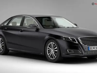 Generic Car Luxury Class 3D model