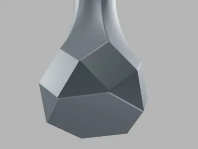 Geometric Flower Vase 3D print model