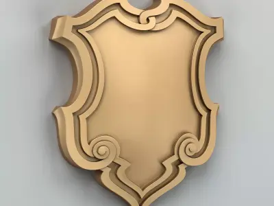 Cartouche 005 3D model