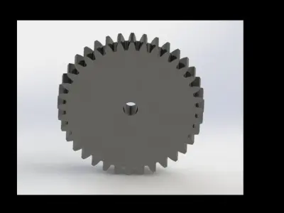 Gear 36 teeth 3D print model