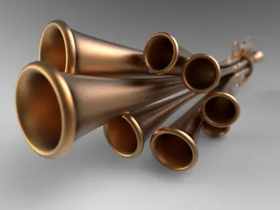 Musical Instruments 3D Model Pack