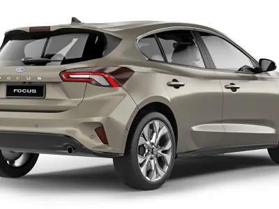 Focus Ecoboost 2018 3D model