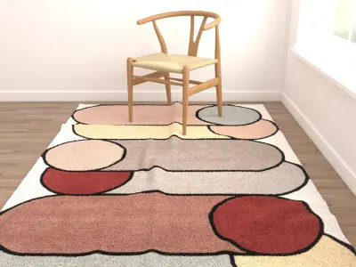 Rugs No 260 Low-poly 3D model
