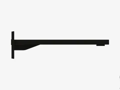 Wall Spout - Luxury - Style - Basin Low-poly 3D model
