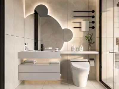 Bathroom  9 3D model