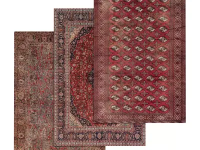 Rug Set 1883 3D model