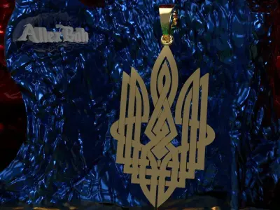 Ukrainian Trident 3D print model