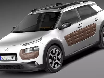 Citroen C4 Cactus 2015 3D model