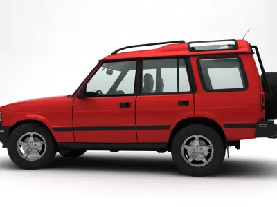 Land Rover Discovery 2 1999 3D model