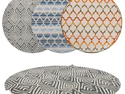 Rugs No 434 Low-poly 3D model