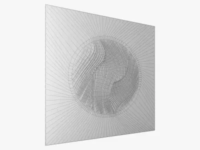 wave wall 32 3D model