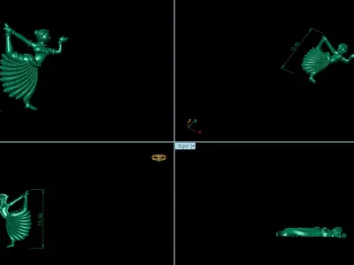  24 high-quality STL files of mixed jewelry designs 3D print model