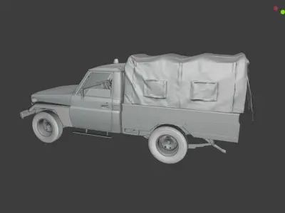 Toyota Land Cruiser  3D model