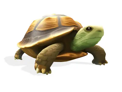 Stylized Tortoise 3D model