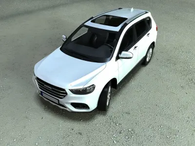 Haval h6 2018  3D model