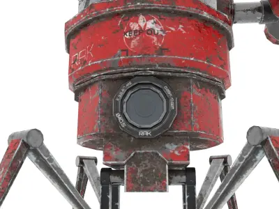 RAK robot Free low-poly 3D model