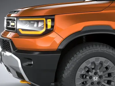 Honda Passport Trailsport 2026 3D model