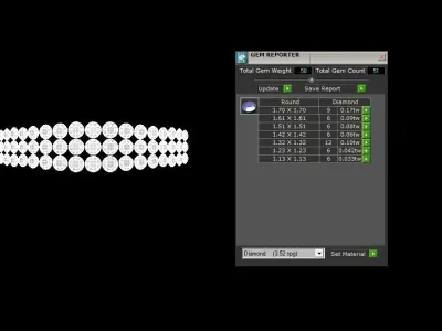 Jewelry Ring Gold 3D print model