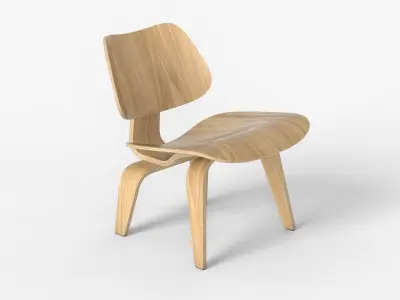 Eames Chair Low-poly 3D model