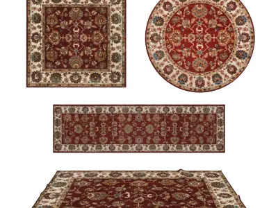 Rugs No 623 Low-poly 3D model