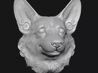 Corgi 3D print model