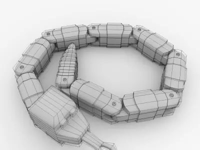 Toy Snake 3D model
