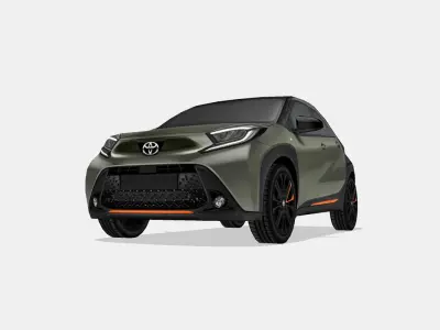 Toyota Aygo X 2022 Low-poly 3D model