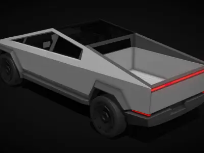Tesla CyberTruck 3D model