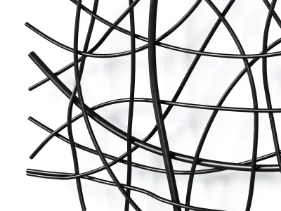 Handmade Metal Abstract And Geometric Wall Decor by Wayfair 3D model