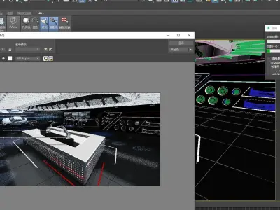 exhibition booth  3D model