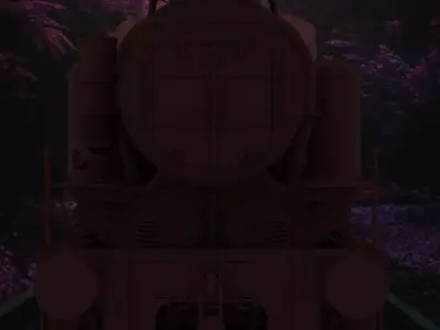 Locomotive Tank Engine 3D model