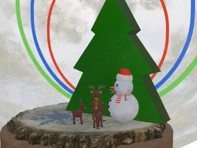 Christmas Globe 3D model