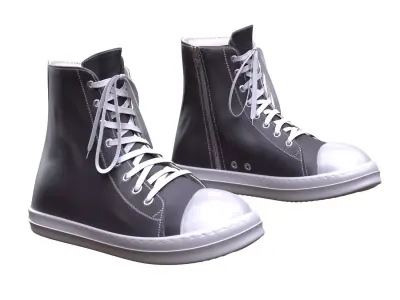 Sneakers Low-poly 3D model