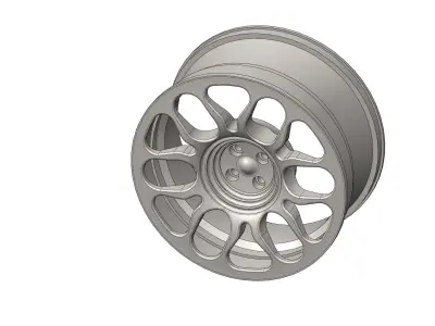 Car Rim 1 Low-poly 3D model purchase
