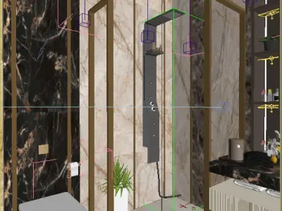 bathroom modern  3D model