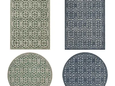 Rugs No 225 Low-poly 3D model