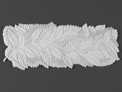3 ornamental classic decoration art 3d model kitbash vol 22 3D model