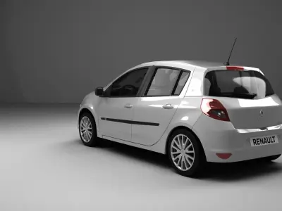 Renault Clio 3   3D model