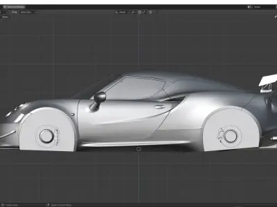 Alfa Romeo 4c 2014  3D model