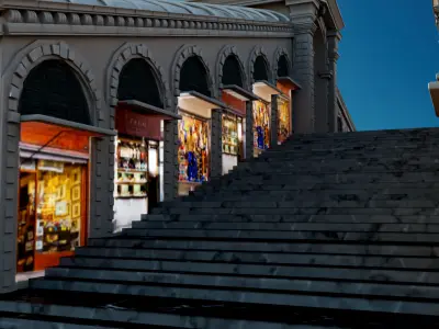 Rialto Bridge  Low-poly 3D model