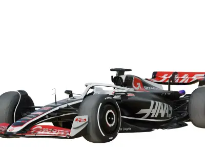 F1 Haas VF-24 2024 3D model