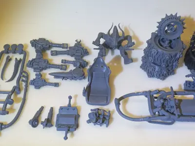 Road Rage RR-001 Mad Max style 3D printable models 3D print model