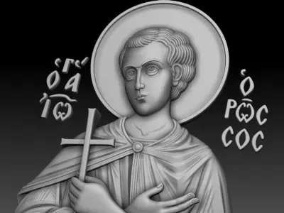 Saint John Rossi 2 3D print model