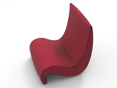 Patz Armchair Low-poly 3D model