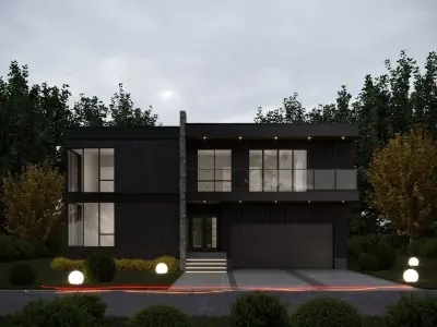 Residential-Building-vol-04-Plan 3D model