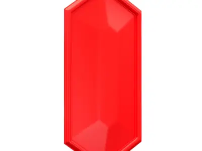 3d wall panel polygon hexagon 3D model