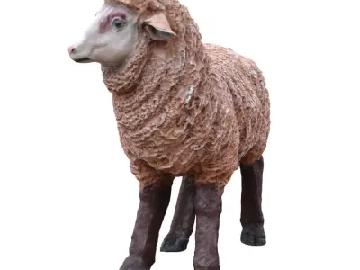  Garden figure Sheep 3D model